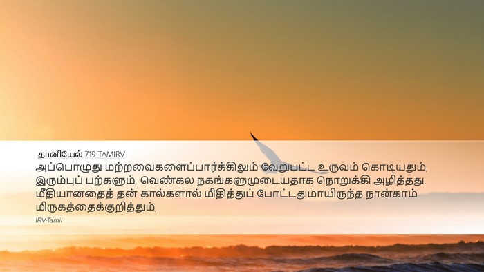 தானியேல் 7:19 TAMIRV Bible Verse Image
