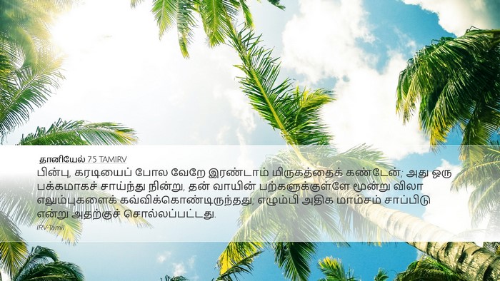தானியேல் 7:5 TAMIRV Bible Verse Image