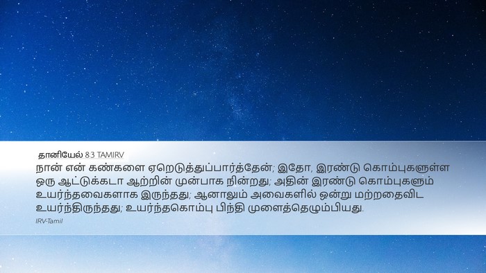 தானியேல் 8:3 TAMIRV Desktop Wallpaper - நான் என் கண்களை - Desktop Bible Verse Wallpaper