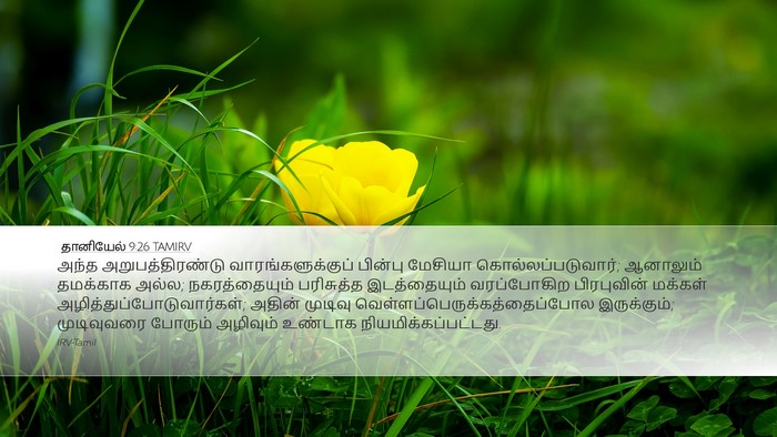 தானியேல் 9:26 TAMIRV Bible Verse Image