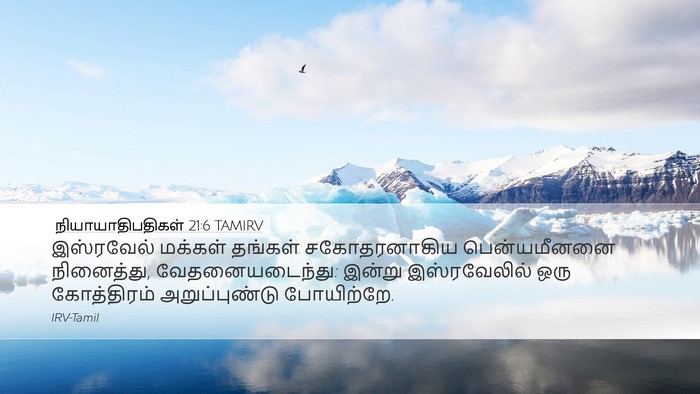 நியாயாதிபதிகள் 21:6 TAMIRV Bible Verse Image