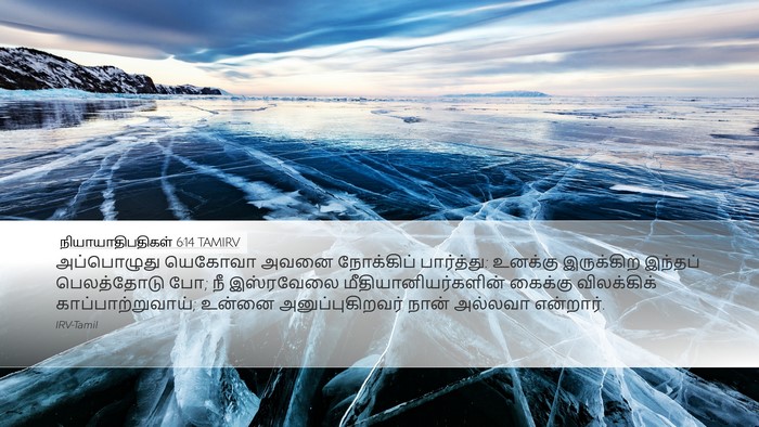 நியாயாதிபதிகள் 6:14 TAMIRV Bible Verse Image