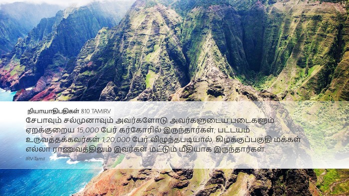 நியாயாதிபதிகள் 8:10 TAMIRV Bible Verse Image