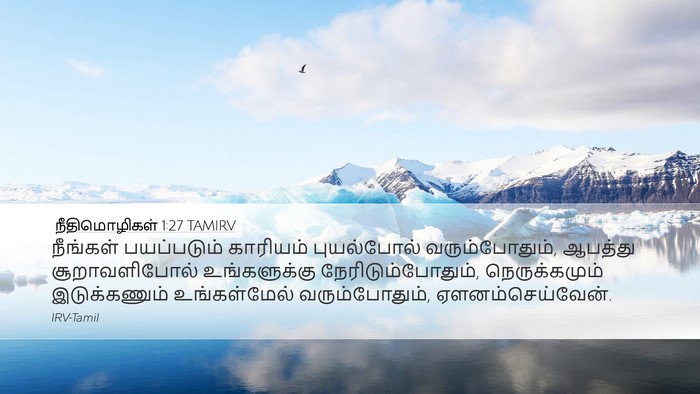நீதிமொழிகள் 1:27 TAMIRV Bible Verse Image