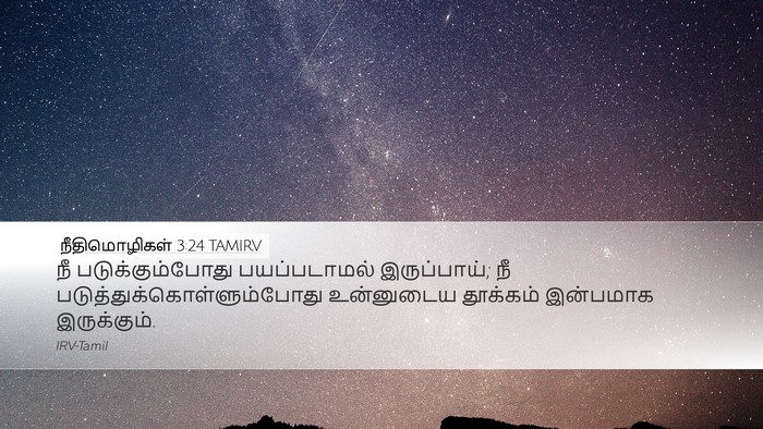 நீதிமொழிகள் 3:24 TAMIRV Bible Verse Image