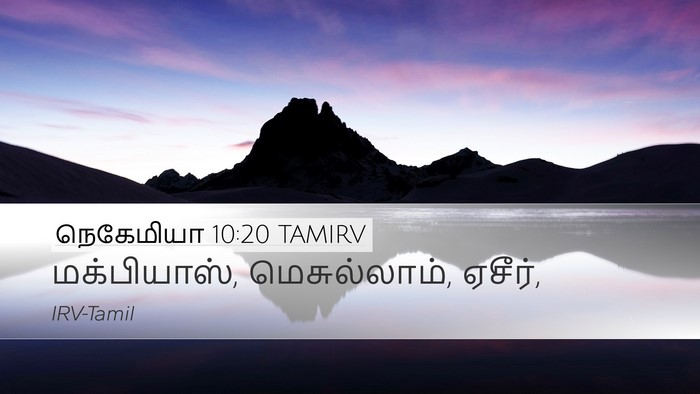 நெகேமியா 10:20 TAMIRV Bible Verse Image