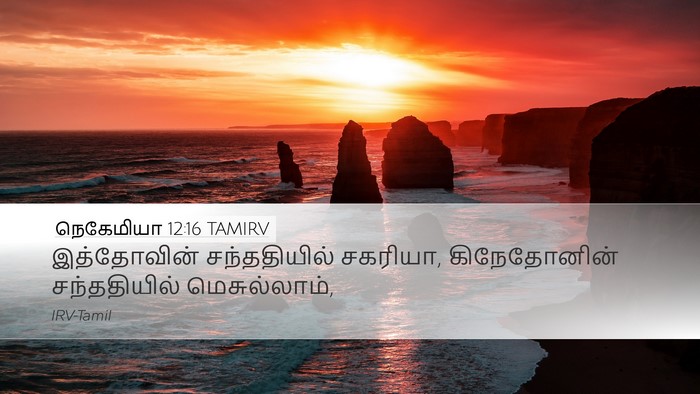 நெகேமியா 12:16 TAMIRV Bible Verse Image