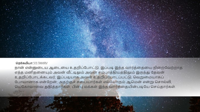 நெகேமியா 5:13 TAMIRV Bible Verse Image