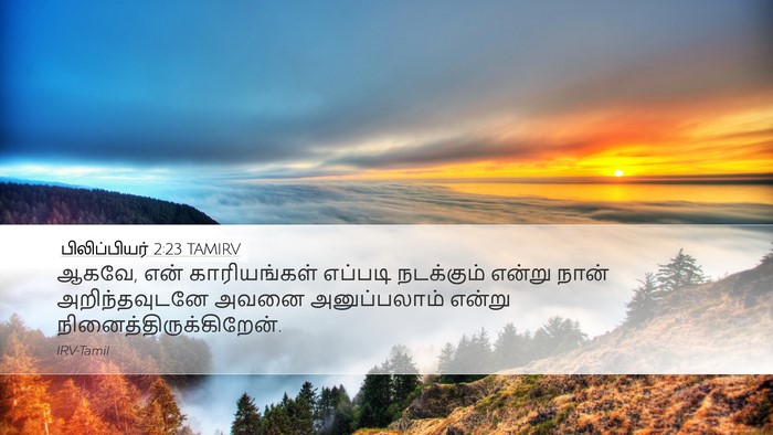பிலிப்பியர் 2:23 TAMIRV Bible Verse Image
