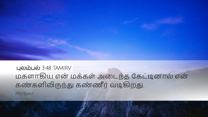 புலம்பல் 3:48 TAMIRV Bible Verse Image