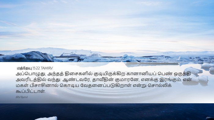 மத்தேயு 15:22 TAMIRV Bible Verse Image