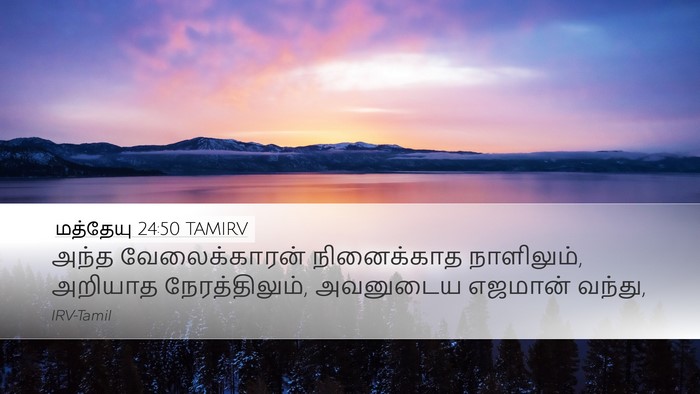 மத்தேயு 24:50 TAMIRV Bible Verse Image