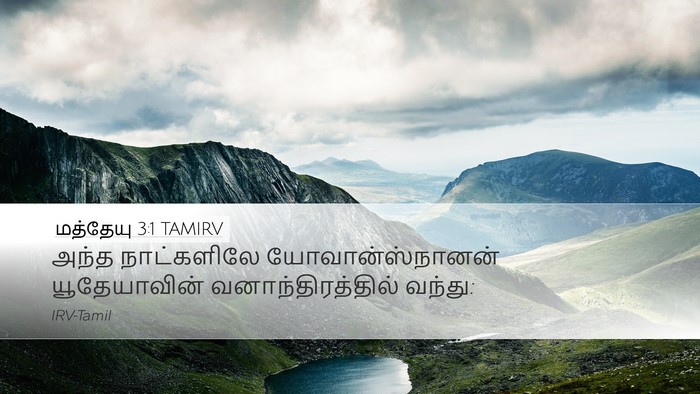 மத்தேயு 3:1 TAMIRV Bible Verse Image