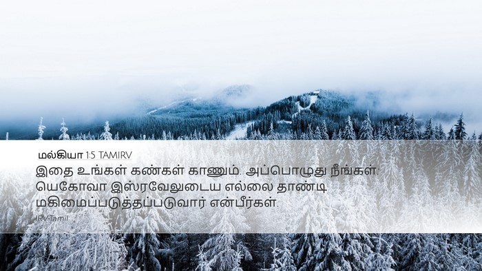 மல்கியா 1:5 TAMIRV Bible Verse Image