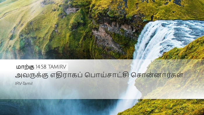 மாற்கு 14:58 TAMIRV Bible Verse Image