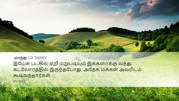 மாற்கு 5:21 TAMIRV Bible Verse Image