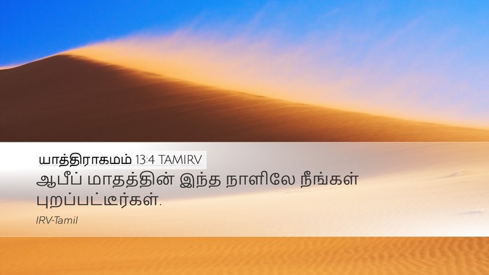 யாத்திராகமம் 13:4 TAMIRV Bible Verse Image