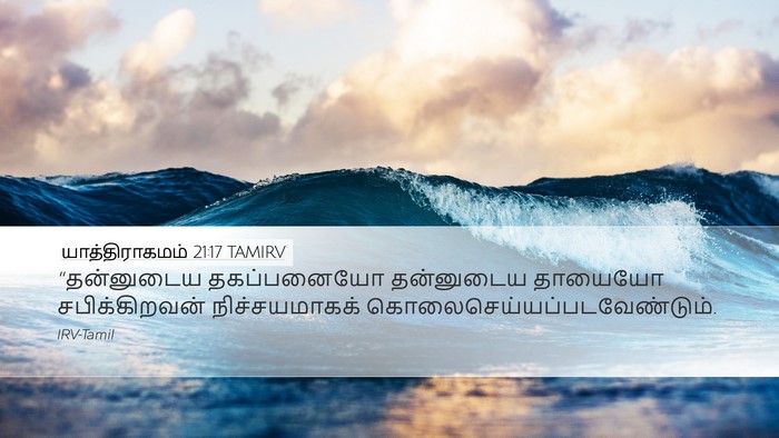 யாத்திராகமம் 21:17 TAMIRV Bible Verse Image