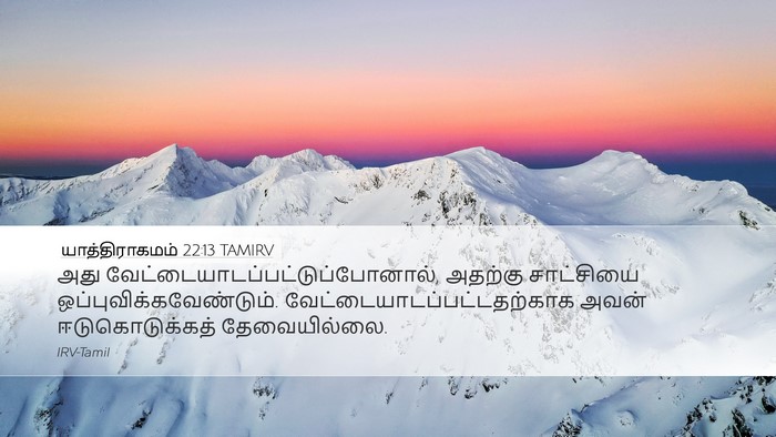 யாத்திராகமம் 22:13 TAMIRV Desktop Wallpaper - அது - Desktop Bible Verse Wallpaper