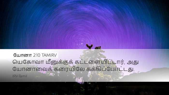 யோனா 2:10 TAMIRV Bible Verse Image