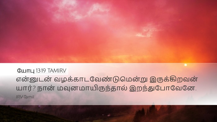 யோபு 13:19 TAMIRV Bible Verse Image