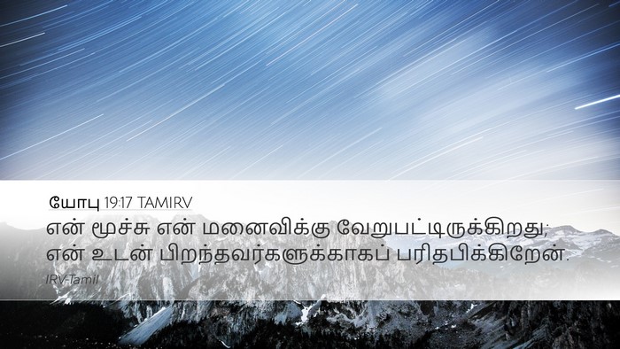 யோபு 19:17 TAMIRV Bible Verse Image