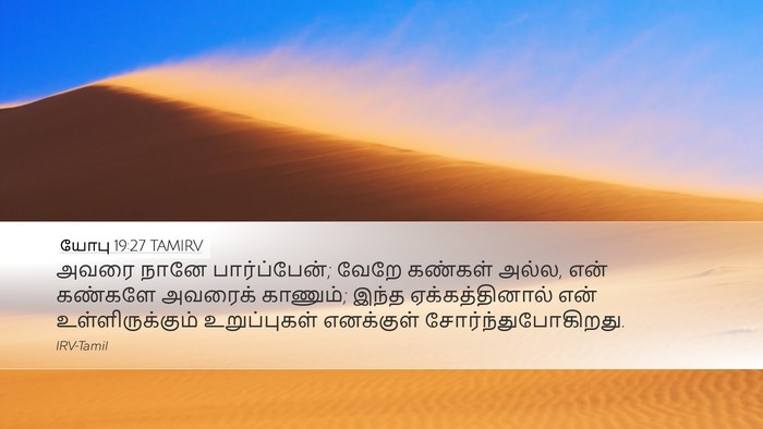 யோபு 19:27 TAMIRV Bible Verse Image