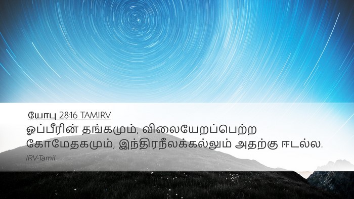 யோபு 28:16 TAMIRV Bible Verse Image
