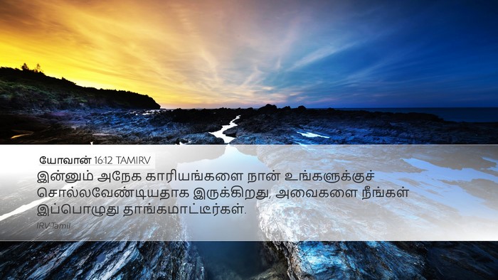 யோவான் 16:12 TAMIRV Bible Verse Image