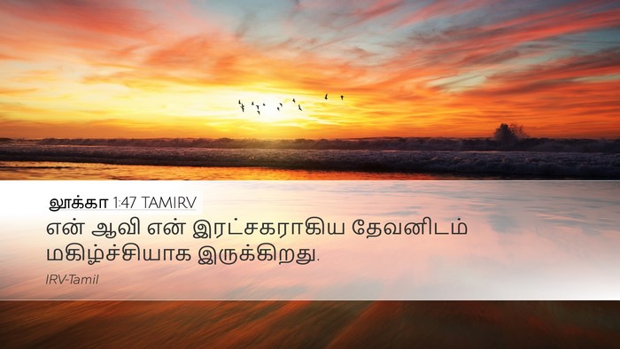 லூக்கா 1:47 TAMIRV Bible Verse Image