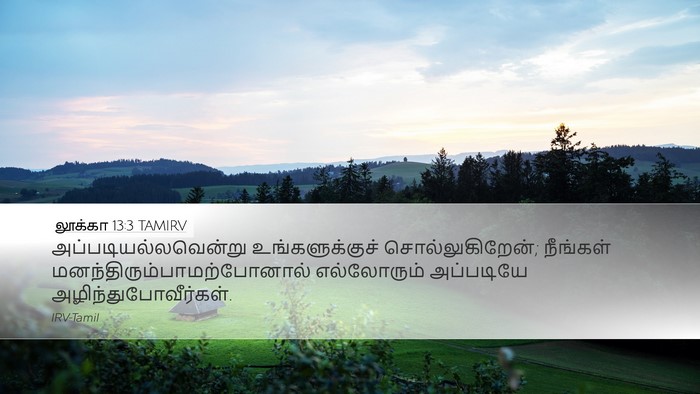 லூக்கா 13:3 TAMIRV Bible Verse Image