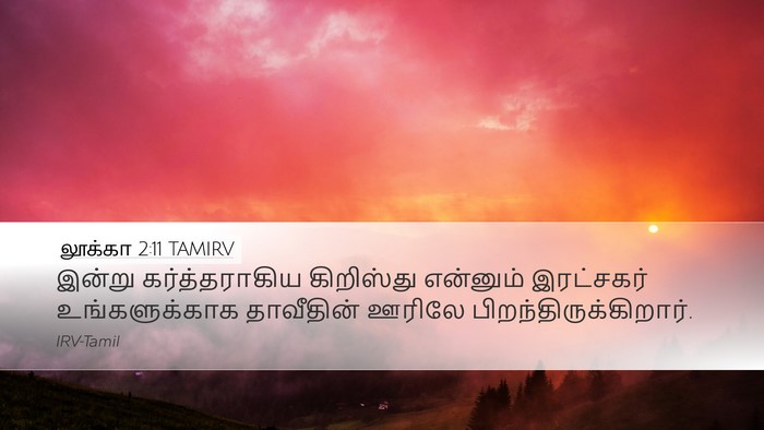 லூக்கா 2:11 TAMIRV Bible Verse Image