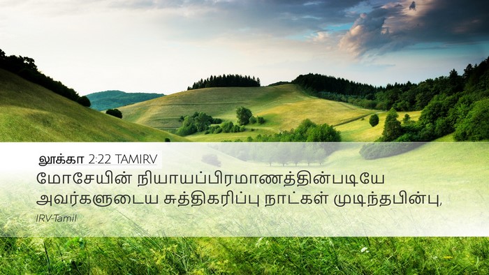 லூக்கா 2:22 TAMIRV Bible Verse Image