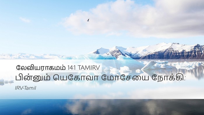 லேவியராகமம் 14:1 TAMIRV Bible Verse Image