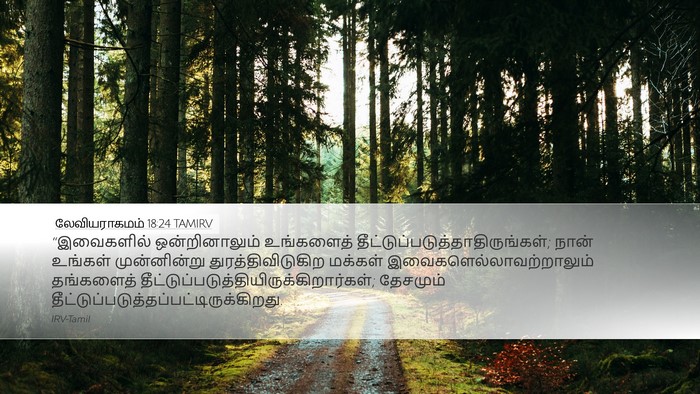 லேவியராகமம் 18:24 TAMIRV Bible Verse Image