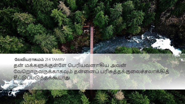லேவியராகமம் 21:4 TAMIRV Desktop Wallpaper - தன் - Desktop Bible Verse Wallpaper