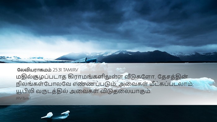 லேவியராகமம் 25:31 TAMIRV Bible Verse Image