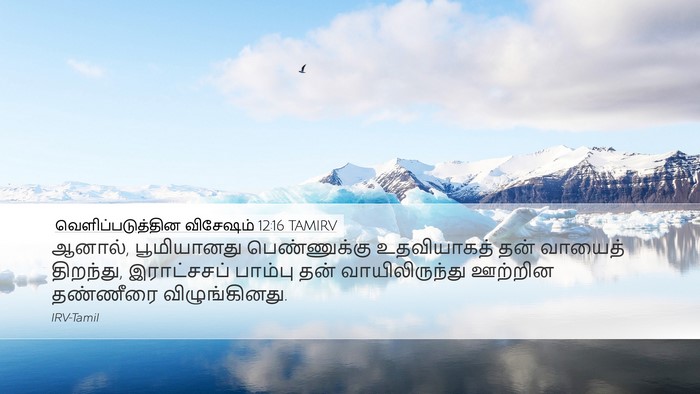 வெளிப்படுத்தின விசேஷம் 12:16 TAMIRV Bible Verse Image