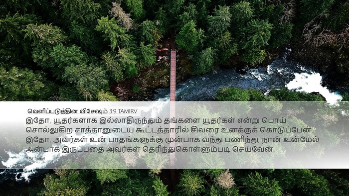 வெளிப்படுத்தின விசேஷம் 3:9 TAMIRV Bible Verse Image
