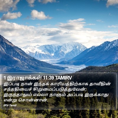 1 இராஜாக்கள் 11:39 TAMIRV Bible Verse Image