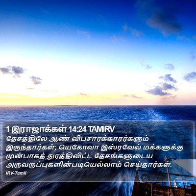 1 இராஜாக்கள் 14:24 TAMIRV Bible Verse Image