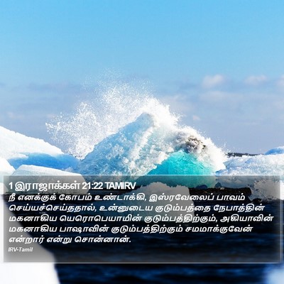 1 இராஜாக்கள் 21:22 TAMIRV Bible Verse Image