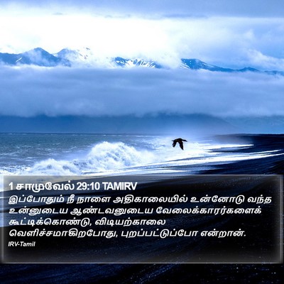 1 சாமுவேல் 29:10 TAMIRV Bible Verse Image