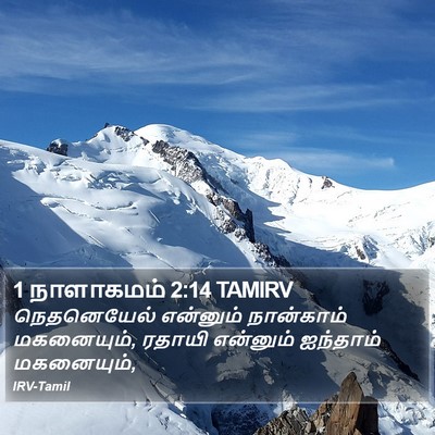 1 நாளாகமம் 2:14 TAMIRV Bible Verse Image