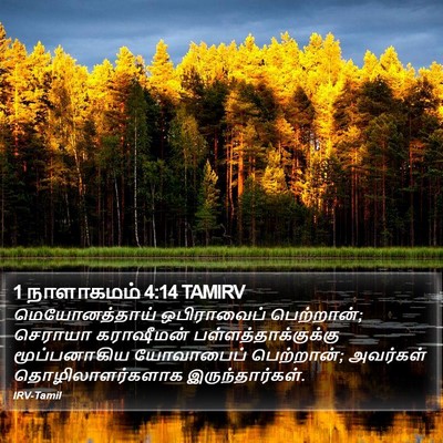 1 நாளாகமம் 4:14 TAMIRV Bible Verse Image