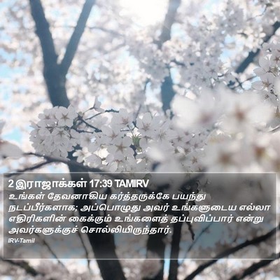2 இராஜாக்கள் 17:39 TAMIRV Bible Verse Image