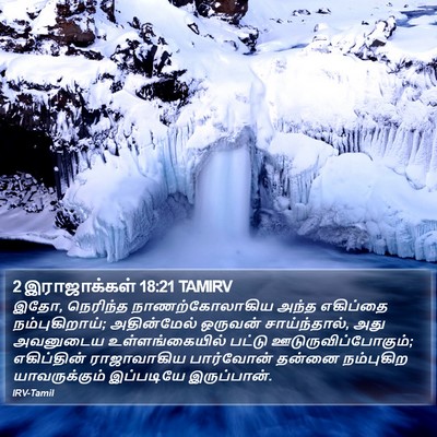 2 இராஜாக்கள் 18:21 TAMIRV Bible Verse Image