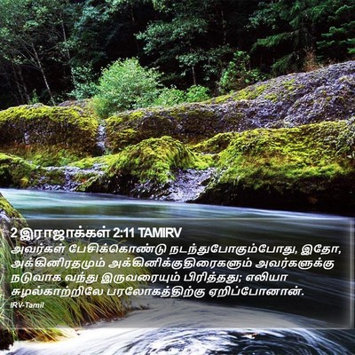 2 இராஜாக்கள் 2:11 TAMIRV Bible Verse Image