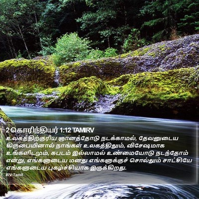 2 கொரிந்தியர் 1:12 TAMIRV Bible Verse Image