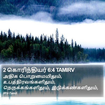 2 கொரிந்தியர் 6:4 TAMIRV Bible Verse Image